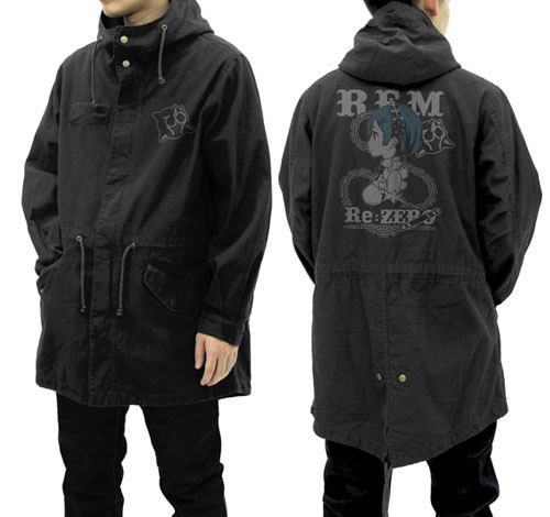 Re:Zero Starting Life In Another World - Rem M-51 Jacket Black (M Size) image 2