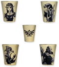 The Legend Of Zelda 4-Pack Golden Shot Glass Set thumbnail 1