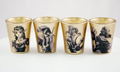 The Legend Of Zelda 4-Pack Golden Shot Glass Set thumbnail 2