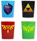 The Legend Of Zelda Four Square Shot Glasses thumbnail 1