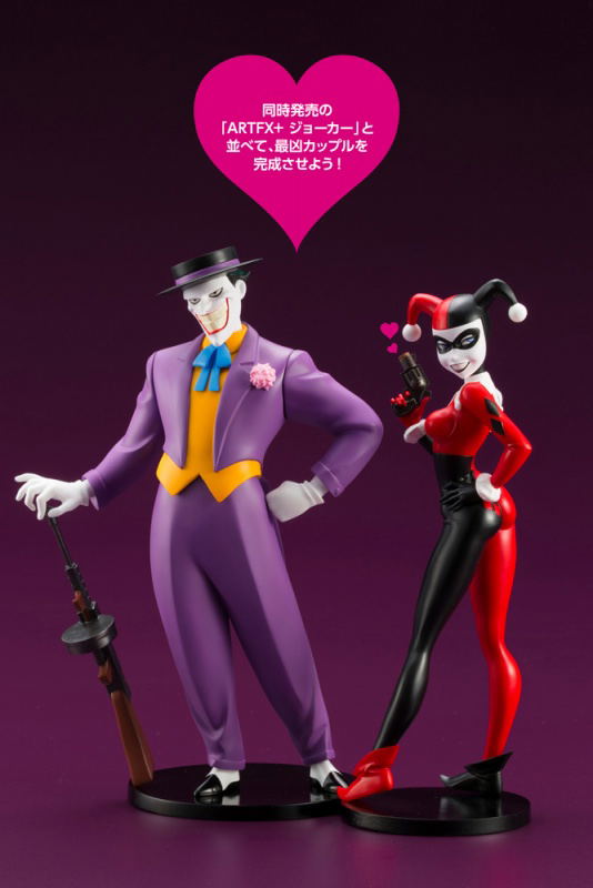 ARTFX+ DC Universe Batman - The Animated Series 1/10 Scale Pre-Painted Figure: Harley Quinn Animated image 14