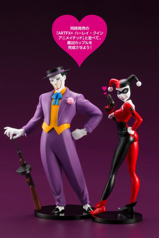 ARTFX+ DC Universe Batman - The Animated Series 1/10 Scale Pre-Painted Figure: Joker Animated image 16