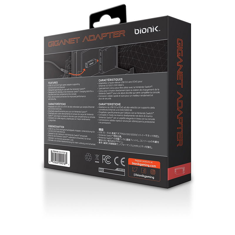 Bionik Giganet Adapter for Nintendo Switch image 4