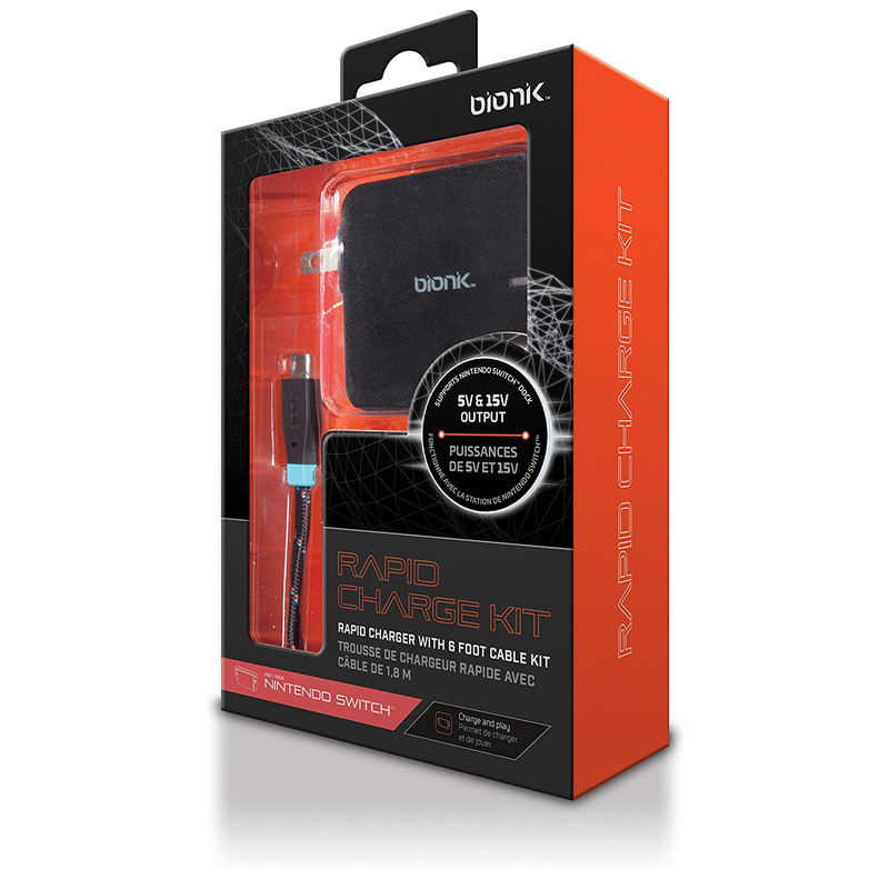 Bionik Rapid Charge Kit for Nintendo Switch image 6