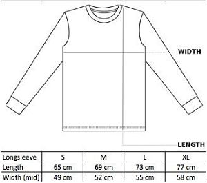 Evangelion - Nerv Sleeve Rib Long Sleeve T-shirt Black (XL Size)