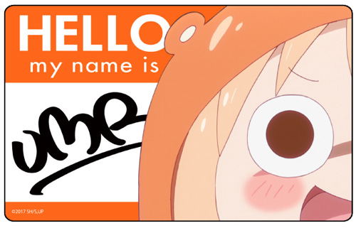 Himouto! Umaru-chan R Water Resistant Sticker - Hello UMR image 1