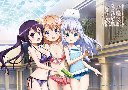 Is The Order A Rabbit?? - Casual Blanket A: Swimsuit image 1
