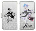 Re:Zero - Starting Life In Another World Book Style Smartphone Case 138: Rem & Morning Star thumbnail 1
