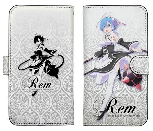 Re:Zero - Starting Life In Another World Book Style Smartphone Case 138: Rem & Morning Star image 1