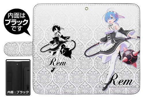 Re:Zero - Starting Life In Another World Book Style Smartphone Case 148: Rem & Morning Star image 2