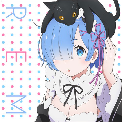 Re:Zero - Starting Life In Another World Cushion Cover: Rem image 1