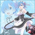 Re:Zero - Starting Life In Another World - Rem Dokidoki Cushion Cover thumbnail 2