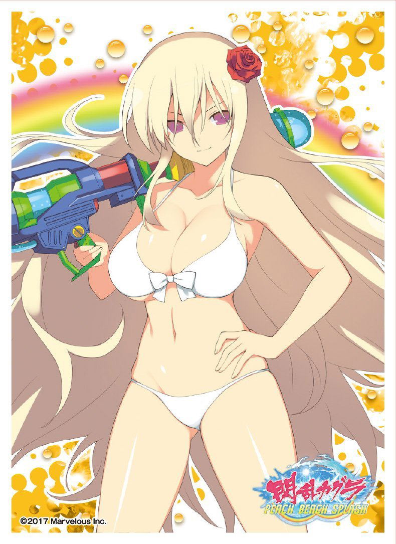 Senran Kagura Peach Beach Splash Character Sleeve: Leo image 1
