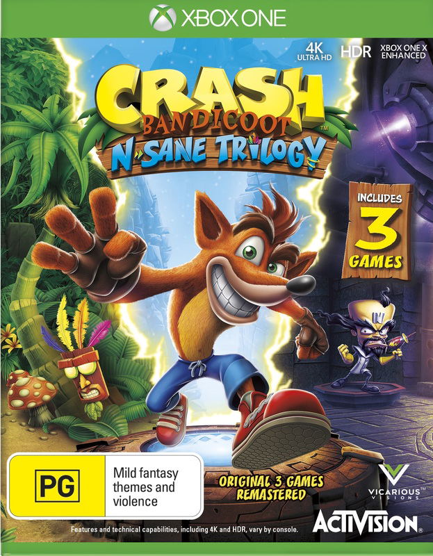 Crash Bandicoot N. Sane Trilogy for Xbox One