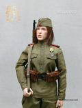 1/6 Scale Doll Wear: WWII The Soviets Female Soldier Sniper Equipment Set thumbnail 5