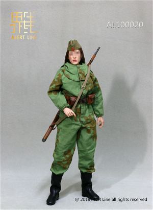 1/6 Scale Doll Wear: WWII The Soviets Female Soldier Sniper Equipment Set