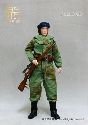 1/6 Scale Doll Wear: WWII The Soviets Female Soldier Sniper Equipment Set