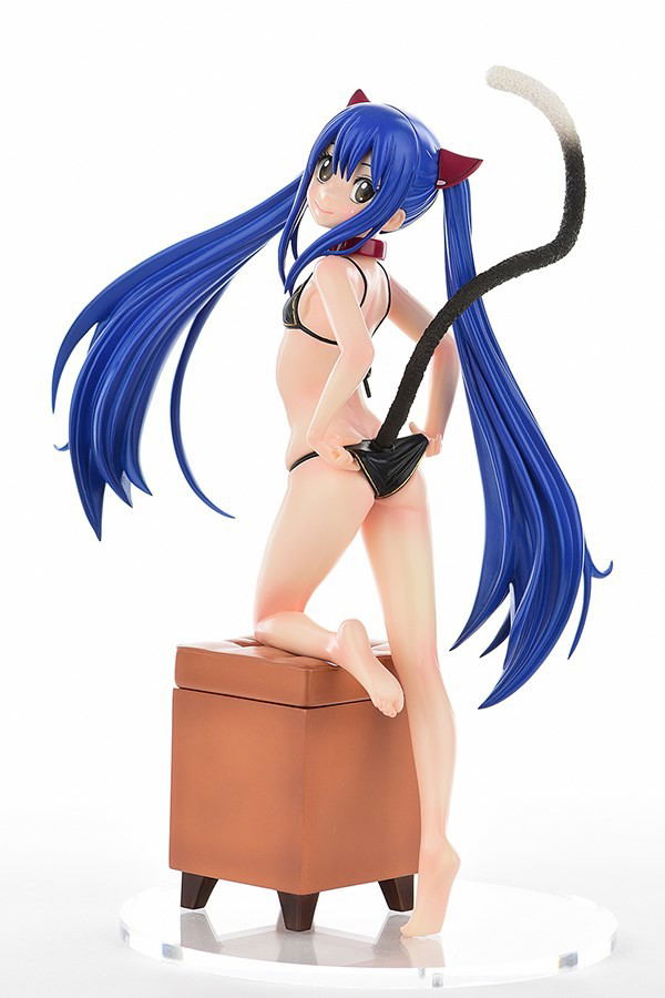 Fairy Tail 1/6 Scale Pre-Painted Figure: Wendy Marvell Kuroneko Gravure_Style Limited Edition image 21