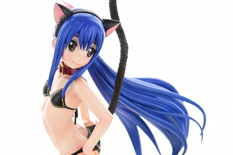 Fairy Tail 1/6 Scale Pre-Painted Figure: Wendy Marvell Kuroneko Gravure_Style Limited Edition image 5
