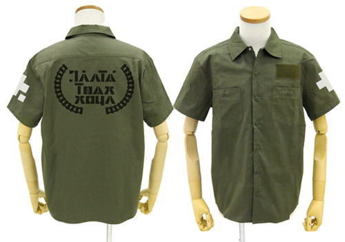 Girls' Last Tour Patch Base Work Shirt Moss (XL Size) image 1
