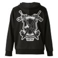 Sword Art Online The Movie: Ordinal Scale - Black Swords Man Dry Hoodie Black (XL Size) thumbnail 1