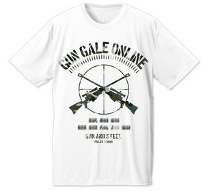 Sword Art Online The Movie: Ordinal Scale - Gun Gale Online Dry T-shirt White (M Size)_