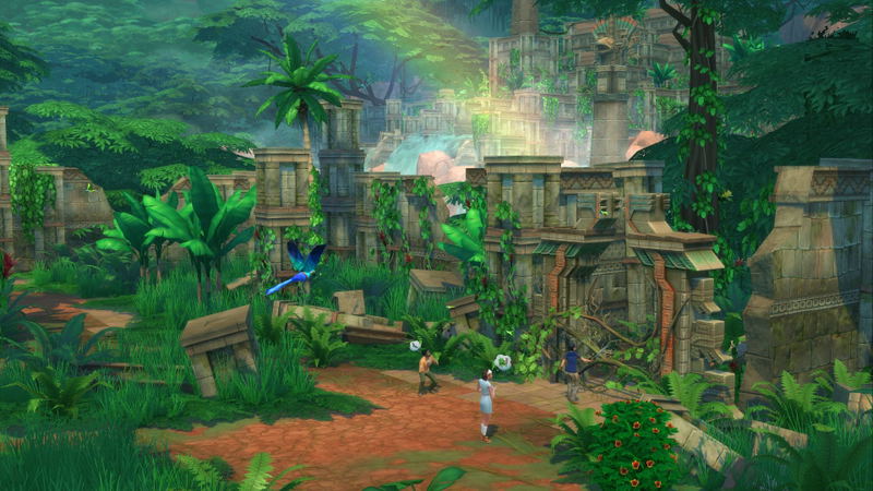 The Sims 4: Jungle Adventure (DLC) <span class="ext" style="background-color: #B0000F; color: #FFFFFF;">DLC</span> <span class="ext" style="background-color: #F96529; color: #FFFFFF;">Electronic Arts</span> <span class="ext ext_digital">digital</span> image 3