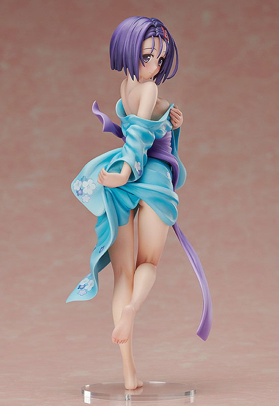 To Love-Ru Darkness 1/8 Scale Pre-Painted Figure: Haruna Sairenji Yukata Ver. image 5