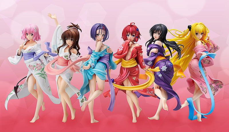 To Love-Ru Darkness 1/8 Scale Pre-Painted Figure: Haruna Sairenji Yukata Ver. image 8