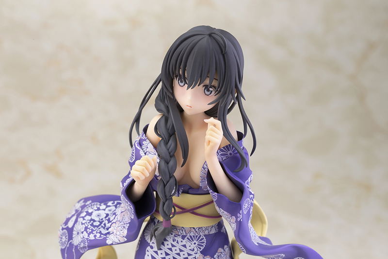 Yahari Ore no Seishun Love Comedy wa Machigatteiru Zoku 1/7 Scale Pre-Painted Figure: Yukinoshita Yukino Yukata Ver. image 12
