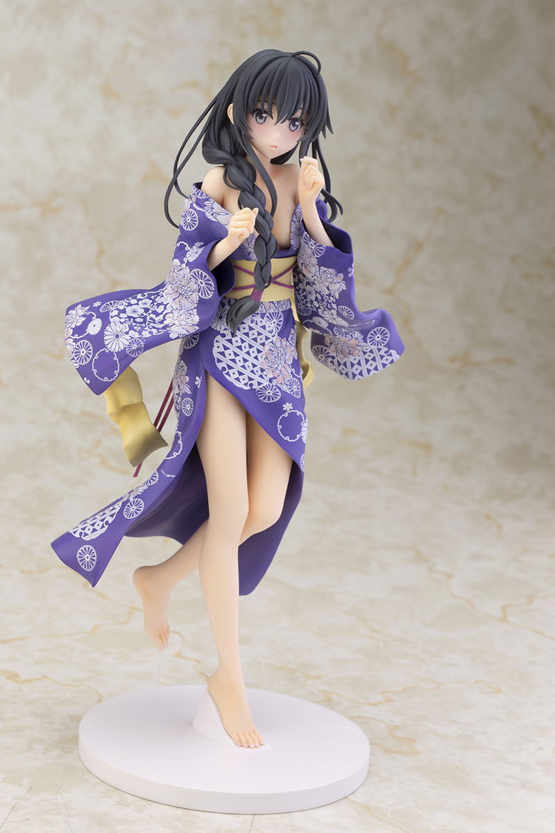 Yahari Ore no Seishun Love Comedy wa Machigatteiru Zoku 1/7 Scale Pre-Painted Figure: Yukinoshita Yukino Yukata Ver. image 6