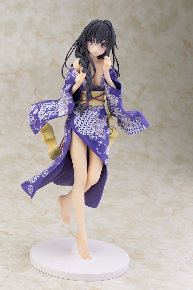 Yahari Ore no Seishun Love Comedy wa Machigatteiru Zoku 1/7 Scale Pre-Painted Figure: Yukinoshita Yukino Yukata Ver. image 7