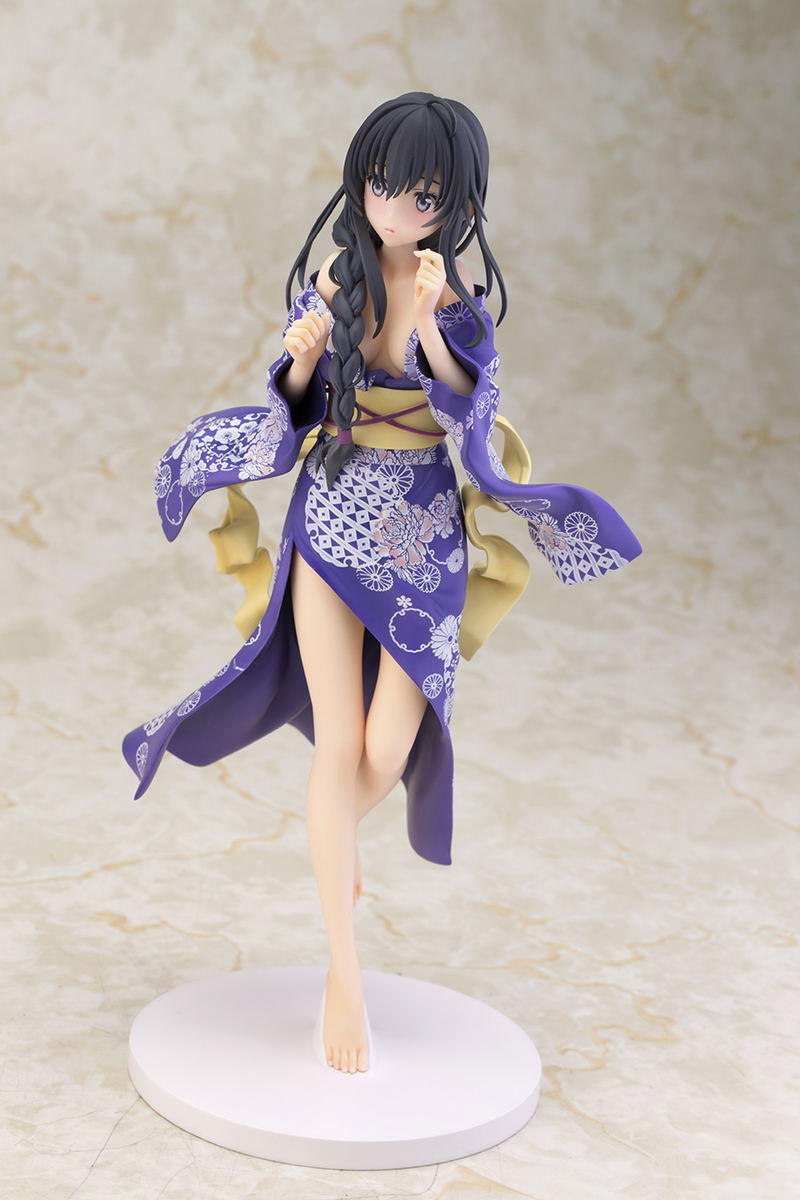 Yahari Ore no Seishun Love Comedy wa Machigatteiru Zoku 1/7 Scale Pre-Painted Figure: Yukinoshita Yukino Yukata Ver. image 8