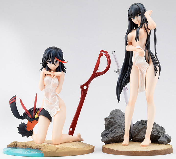 Kill la Kill 1/7 Scale Pre-Painted Figure: Ryuko & Satsuki Hot Spring Ver. image 1