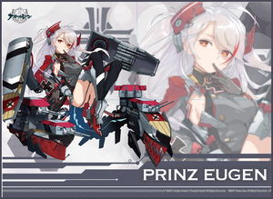 Azur Lane TCG Universal Play Mat: Prinz Eugen_