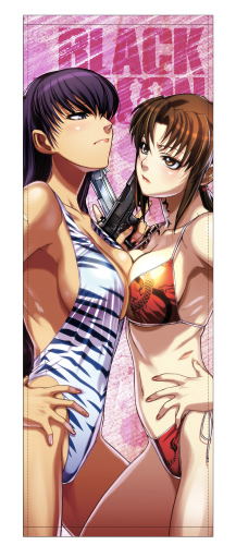 Black Lagoon - Revy Vs Roberta Sports Towel image 1