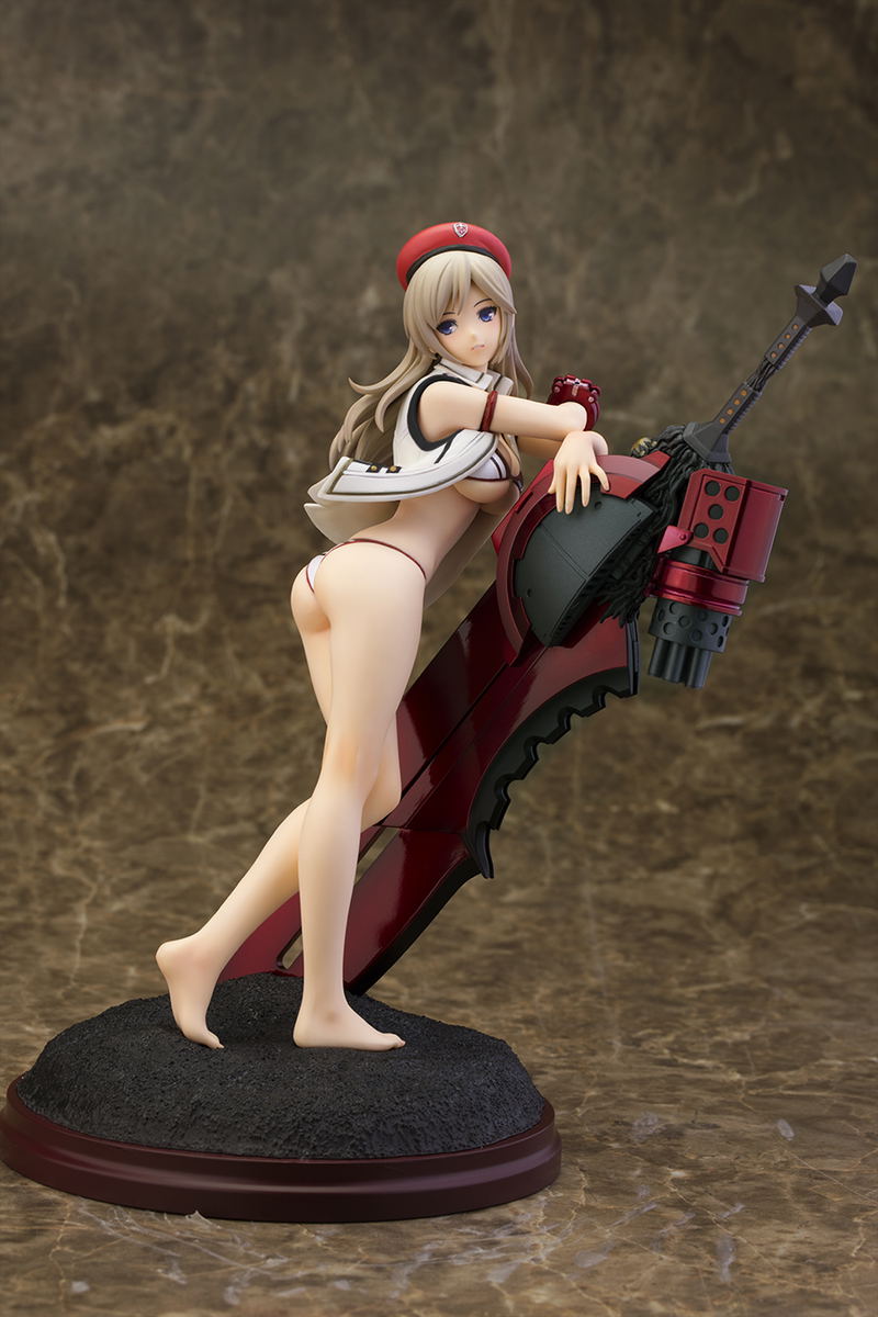 God Eater 2 1/8 Scale Pre-Painted Figure: Alisa Ilinichina Amiella White Swimwear Ver. image 1