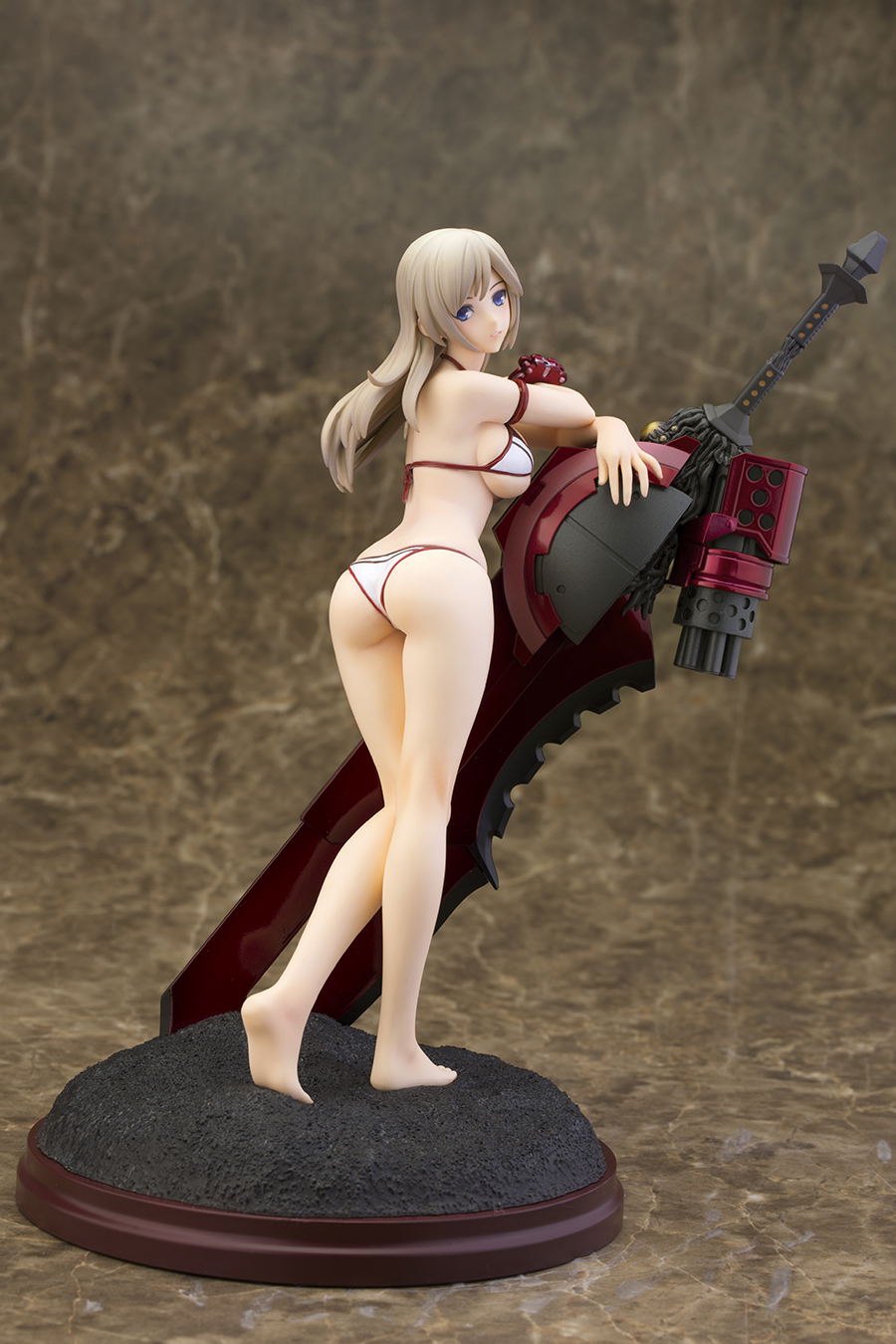 God Eater 2 1/8 Scale Pre-Painted Figure: Alisa Ilinichina Amiella White  Swimwear Ver.