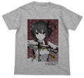 Katana Maidens-Toji No Miko - Kanami Etou T-shirt Heather Gray (L Size) thumbnail 1
