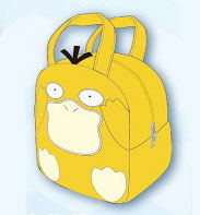 Pokemon Plush Character Bag - Psyduck image 1