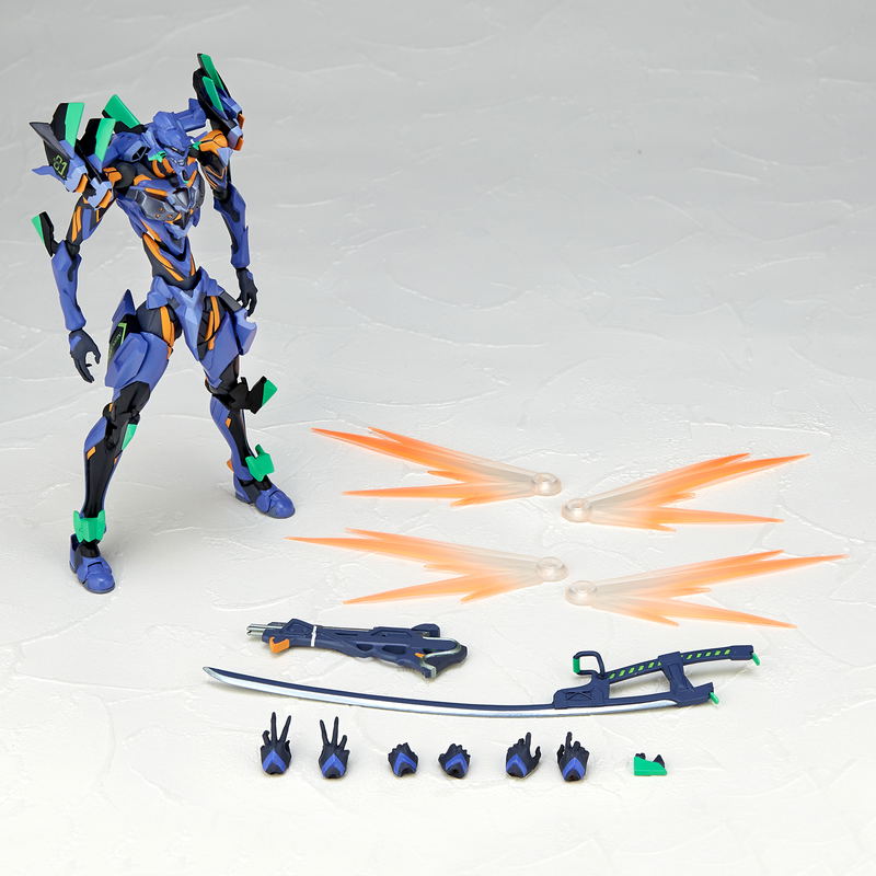 Revoltech Evangelion Evolution Evangelion Anima: EV-017 Evangelion Final Model (Re-run) image 12