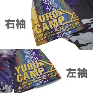 Yurucamp - Double-sided Full Graphic T-shirt (L Size)
