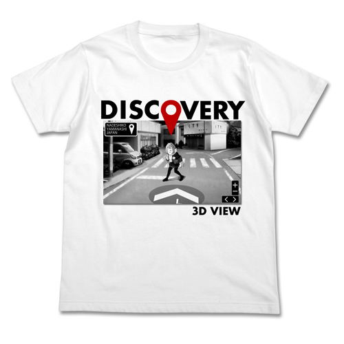 Yurucamp - Nadeshiko 3D View T-shirt White (S Size) image 1