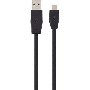 CYBER · USB Charging Flat Cable 2 m for Nintendo Switch (Black)