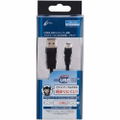 Cyber Gadget USB Charging Flat Cable 4 m for PlayStation 4 Controller (Black) thumbnail 1