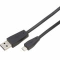 Cyber Gadget USB Charging Flat Cable 4 m for PlayStation 4 Controller (Black) thumbnail 3