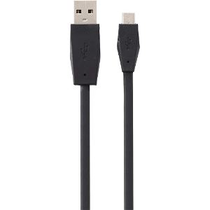 CYBER · USB Charging Flat Cable 4 m for PlayStation 4 Controller (Black)