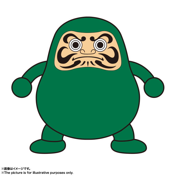 Daruma Club Vol.5 Midori Daruma (Set of 6 pieces) image 2