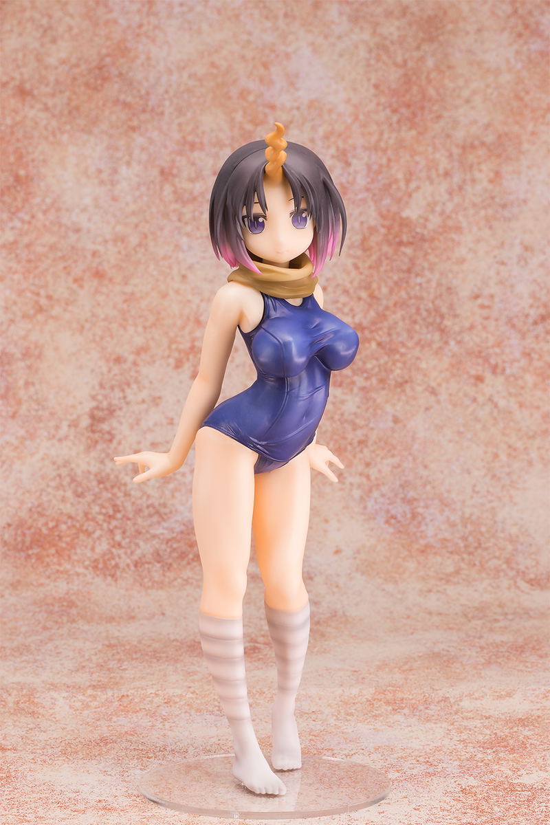 Miss Kobayashi's Dragon Maid 1/6 Scale Pre-Painted Figure: Elma School Swimsuit Ver. image 1