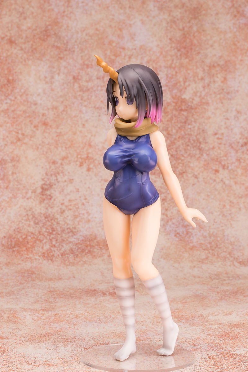 Miss Kobayashi's Dragon Maid 1/6 Scale Pre-Painted Figure: Elma School Swimsuit Ver. image 2